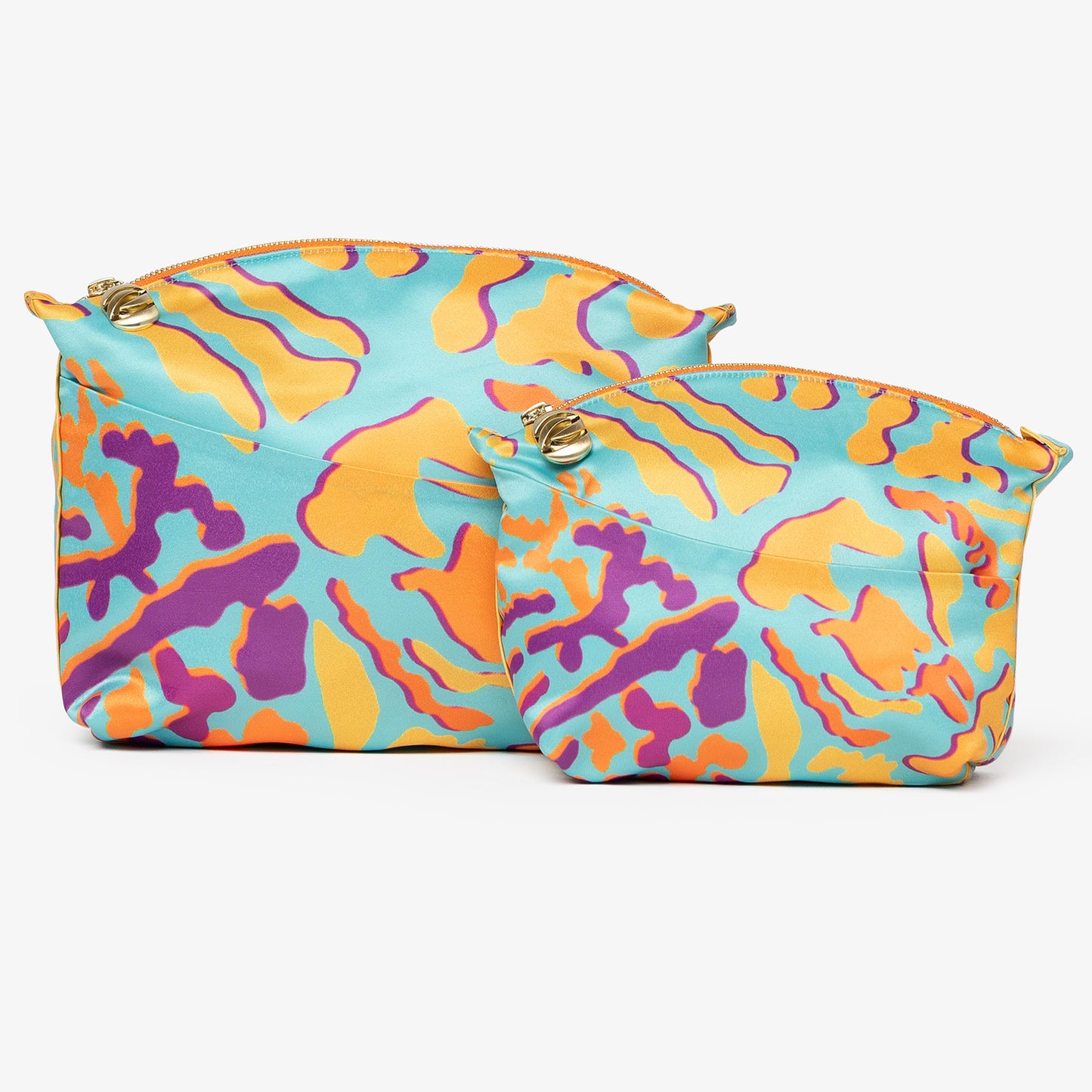 Neon Orchid Nights Sateen Carryall