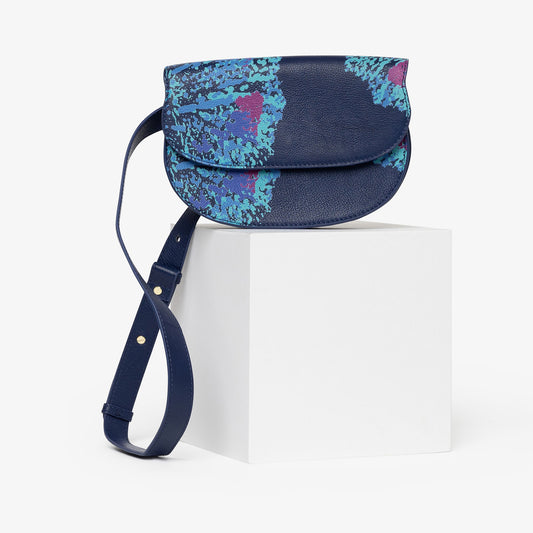 Orchids are Blue Belt Bag